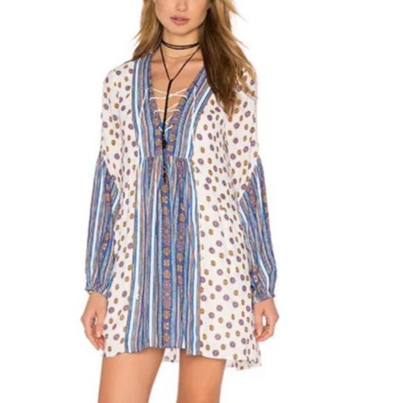 Free People Pebble Rain Dress Small - Picture 1 of 11